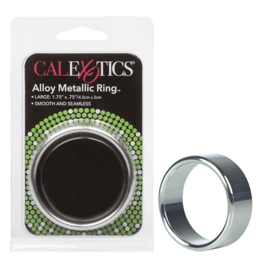 Alloy Metallic Ring - Choice of XLarge, Large or Medium Large Calexotics - For Me To Love