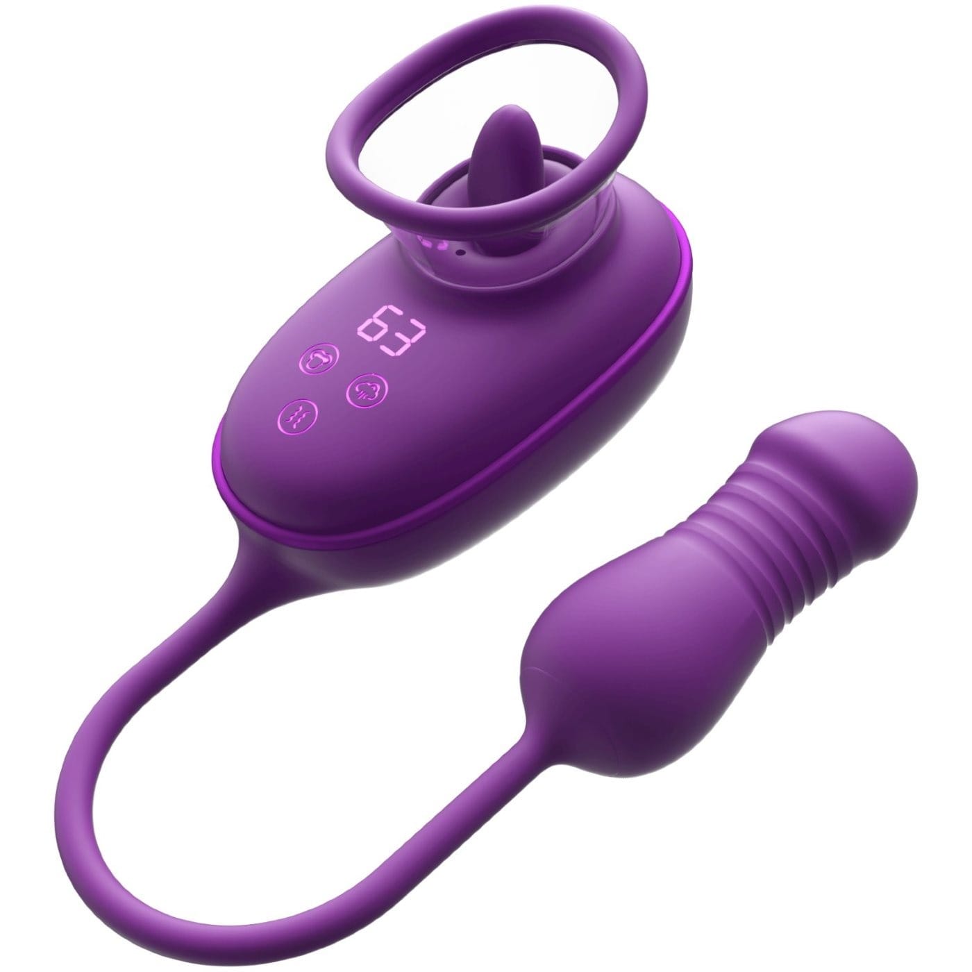 Amovibe - Nebula Orbit Suction & Thrusting Clit Vibrator | USB Rechargeable AmoVibe - For Me To Love