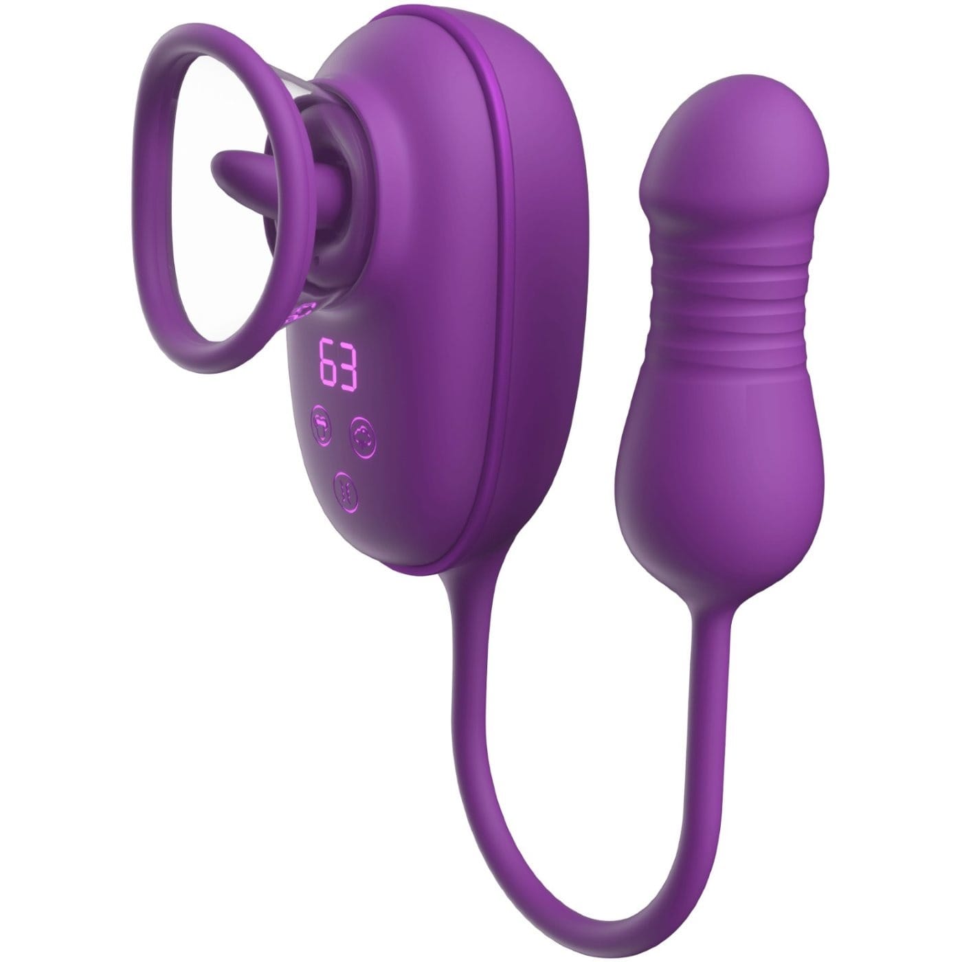 Amovibe - Nebula Orbit Suction & Thrusting Clit Vibrator | USB Rechargeable AmoVibe - For Me To Love