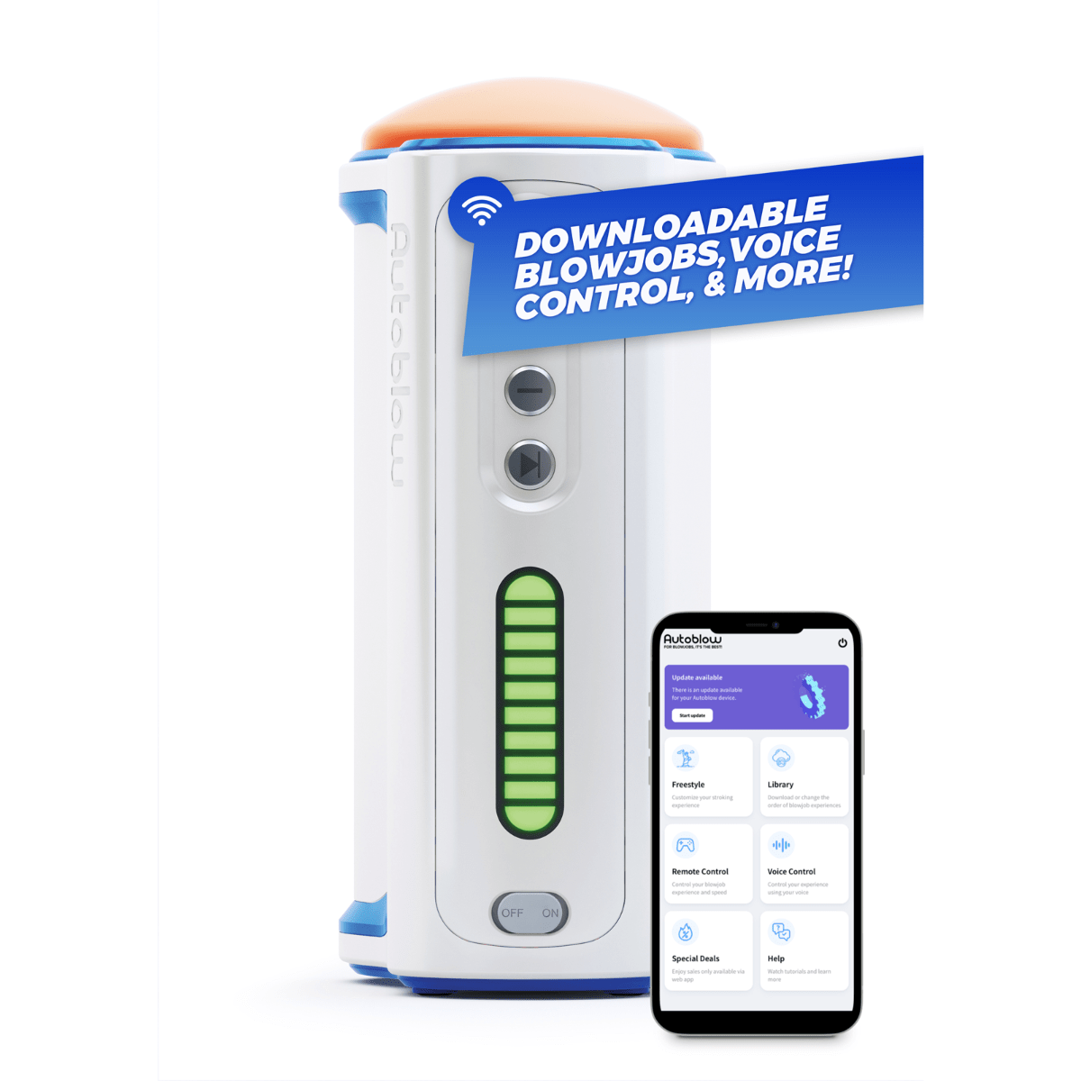 Autoblow - Male Masturbator A.I. Plus Adjustable Blow Job Machine Autoblow - For Me To Love
