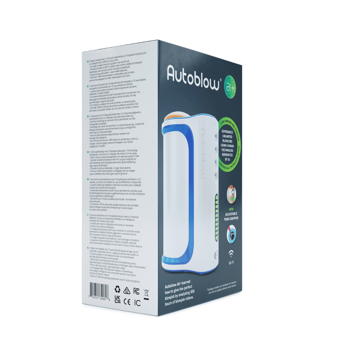 Autoblow - Male Masturbator A.I. Plus Adjustable Blow Job Machine Autoblow - For Me To Love