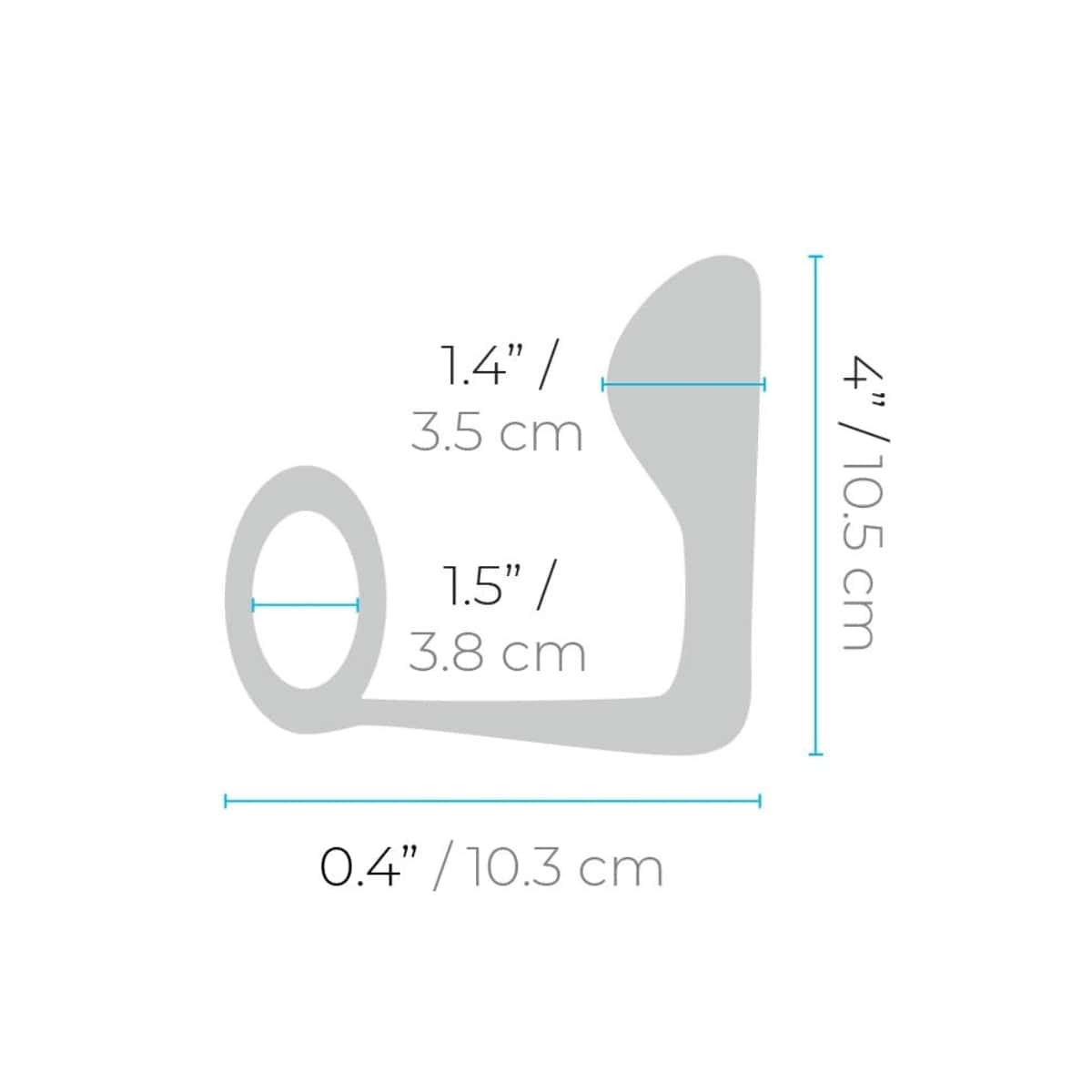 b-Vibe - Ringer Cock Ring & Plug B-Vibe - For Me To Love