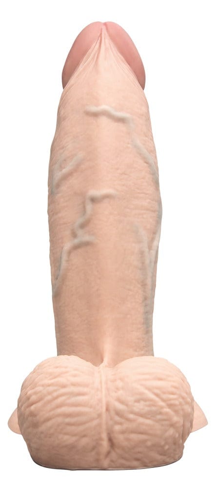 B-Vibe - Very Realistic Girthy Slipskin Silicone Dildo with Balls and Suction Base | 7 inches B-Vibe - For Me To Love
