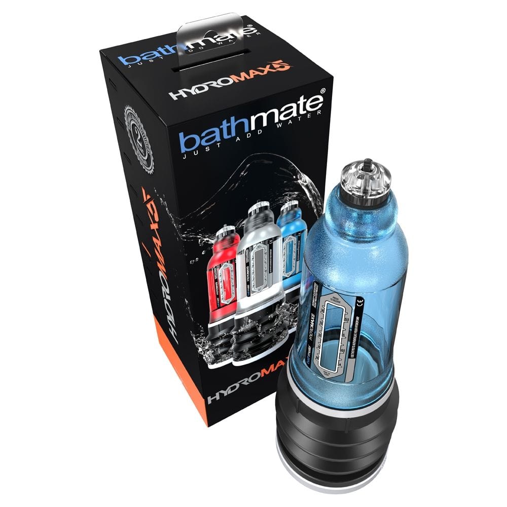 Bathmate - HYDROMAX5 Hydro Vacuum Penis Pump Blue | Penis Size 3-5 inches Bathmate - For Me To Love