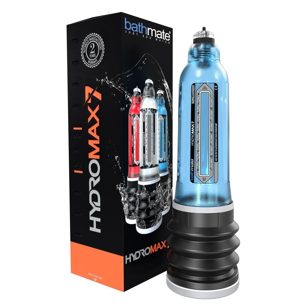 Bathmate HYDROMAX7 Penis Pump Blue 5-7 inches bathmate - For Me To Love