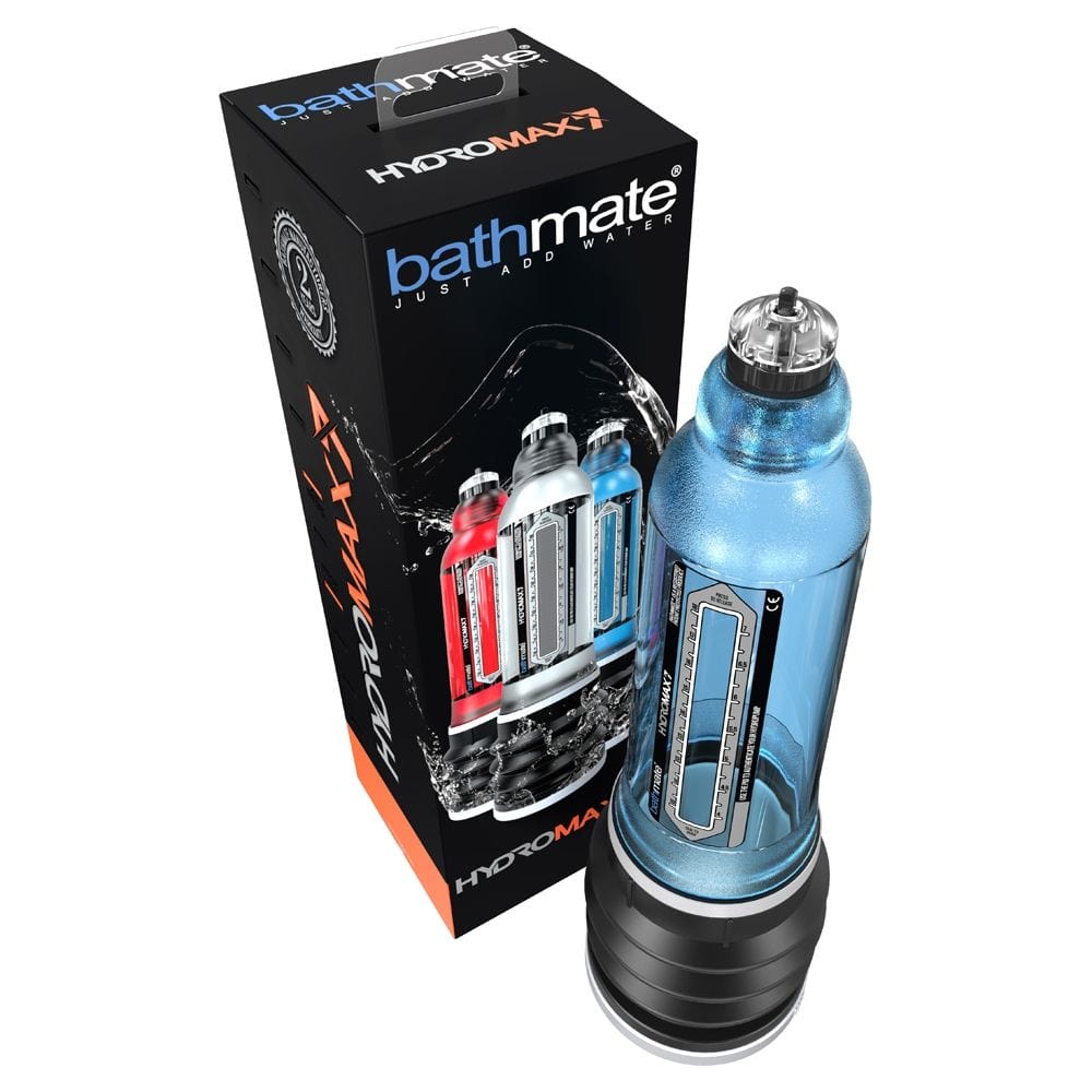 Bathmate HYDROMAX7 Penis Pump Blue 5-7 inches bathmate - For Me To Love