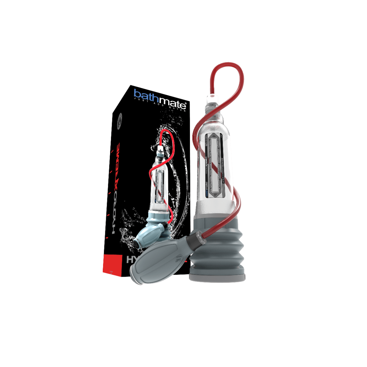 Bathmate HYDROXTREME7 Penis Pump Grey 5-7 inches bathmate - For Me To Love