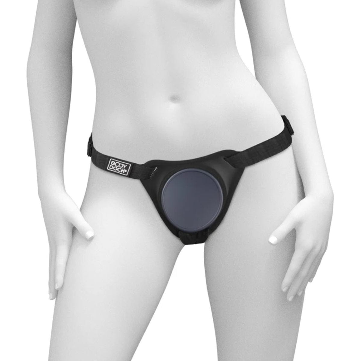 Body Dock - Elite Strap On Harness | Black Body Dock - For Me To Love