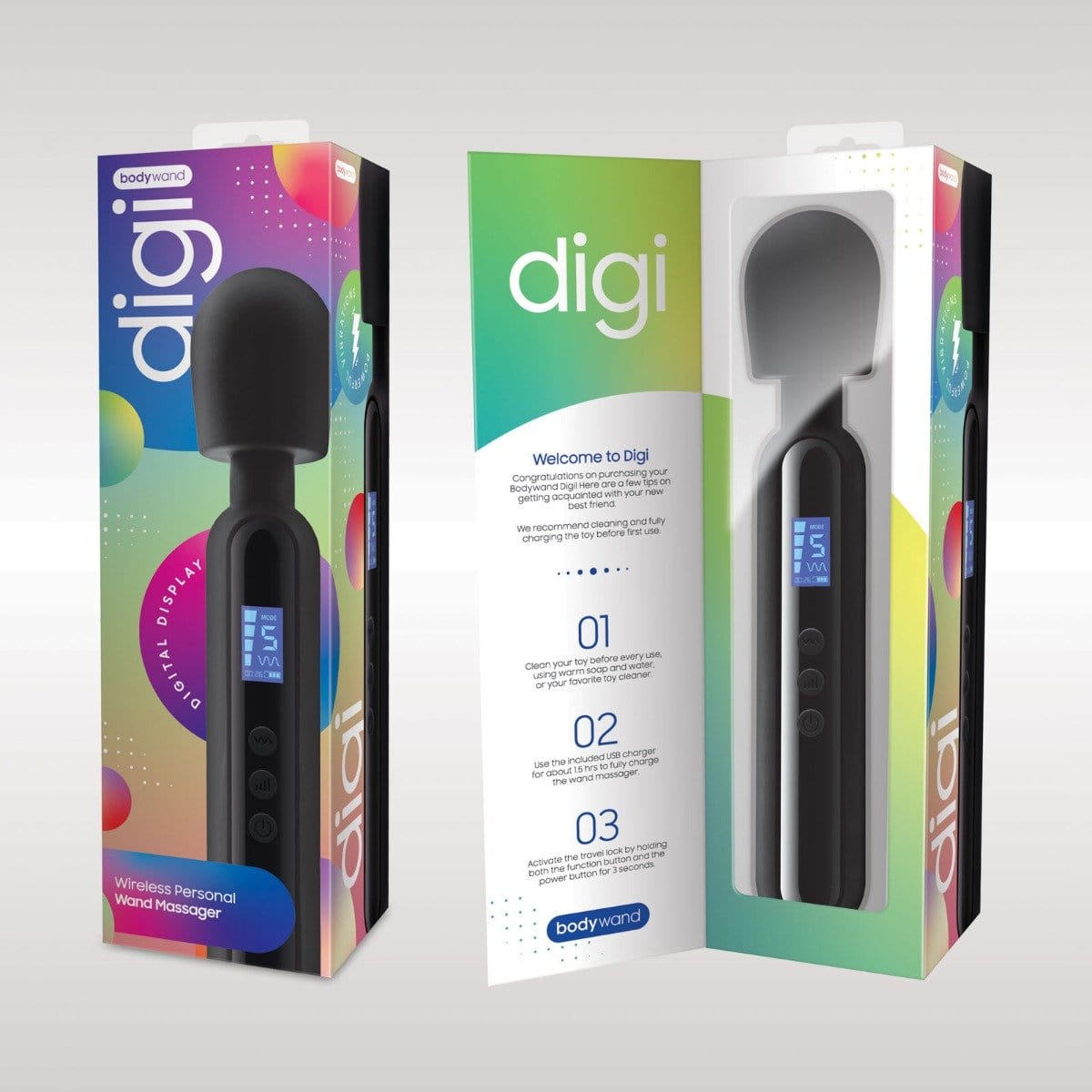 Bodywand - Digi Wireless Personal Massager Wand | USB Rechargeable bodywand - For Me To Love