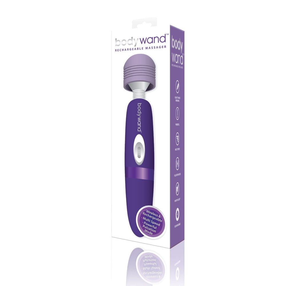 Bodywand Pulse Mini Massage Wand - Rechargeable - Choice of 2 Colour's - Black or Lavender bodywand - For Me To Love