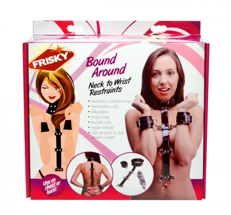 bound again Bound Around Neck to Wrist Restraints
