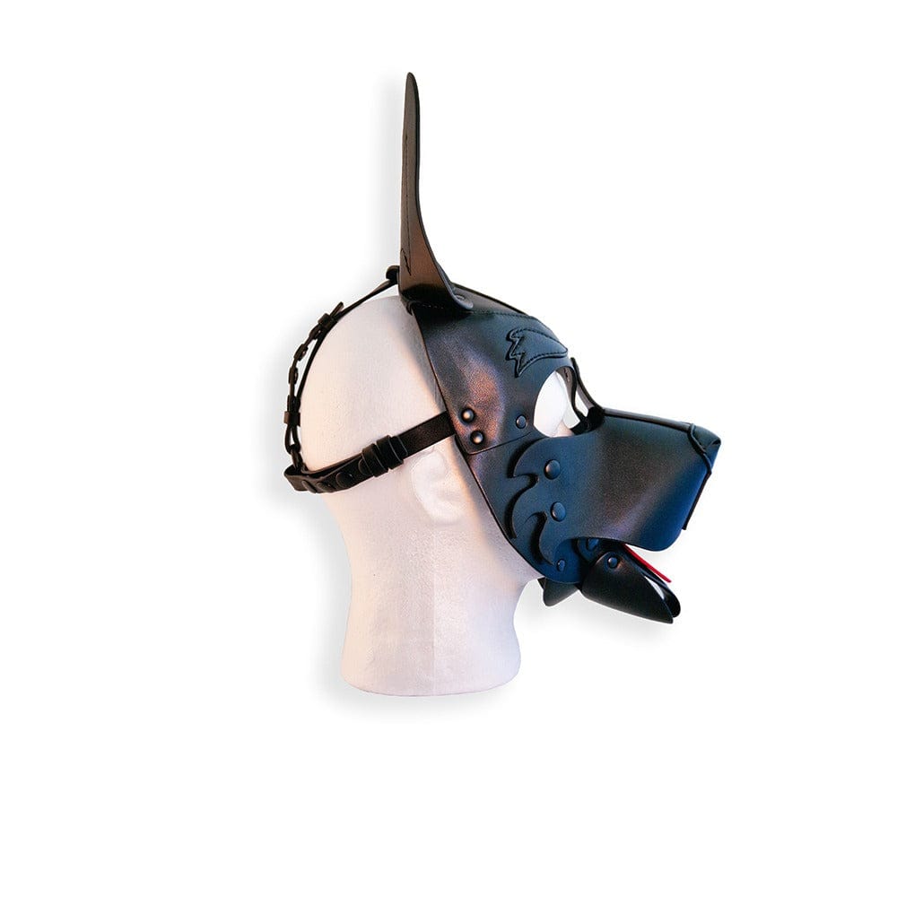 BRUTUS - Vegan Leather Pup Hood | Black-Black Brutus - For Me To Love