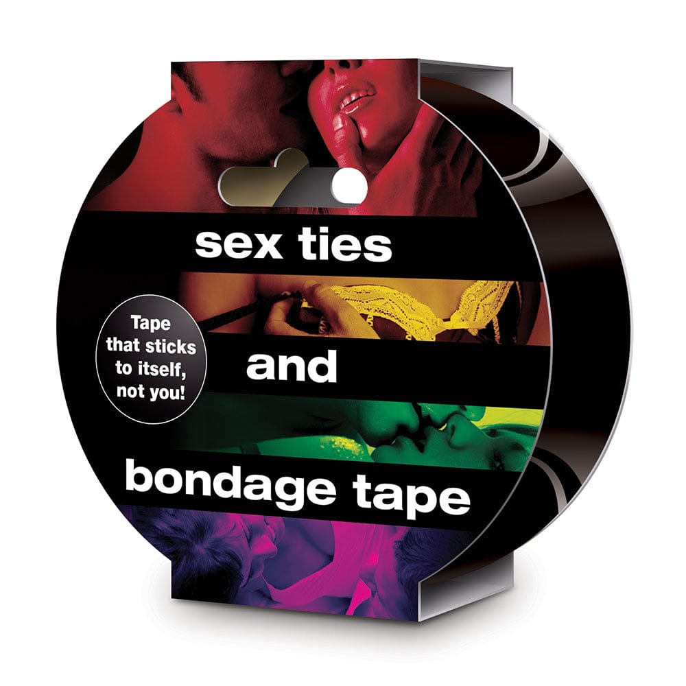 CC Games Sex Ties & Bondage Tape - Black
