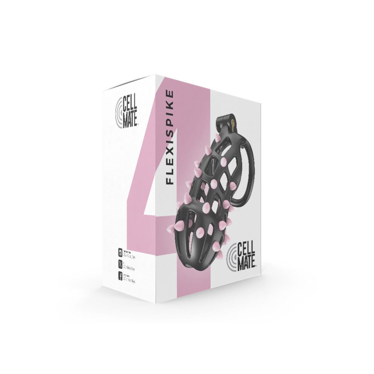 CELLMATE - FlexiSpike Chastity Cage | Choice of 5 Sizes Cellmate - For Me To Love
