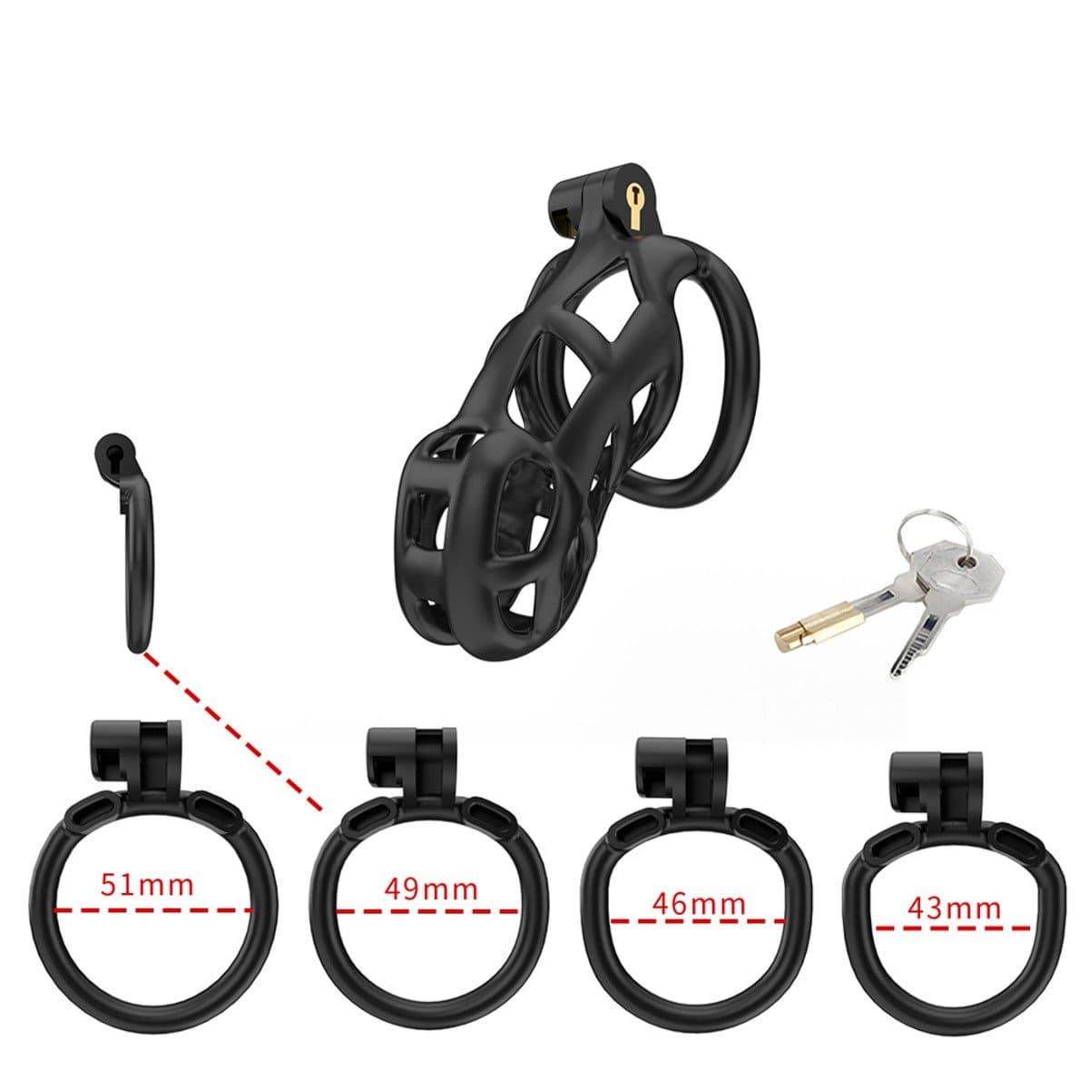 CELLMATE - Guardian Lockable Chastity Cage | Size 3 Cellmate - For Me To Love