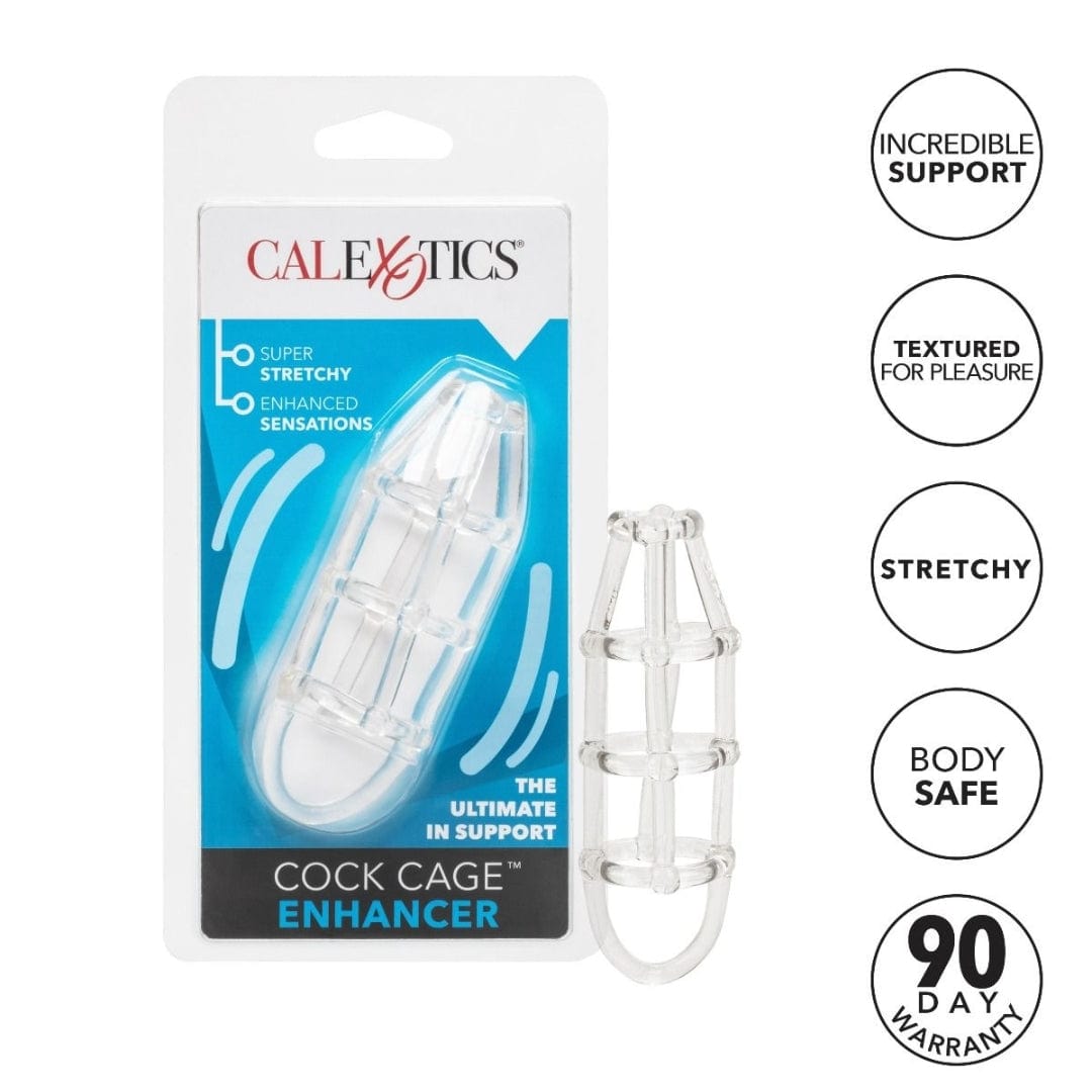 Cock Cage Enhancer - Clear Calexotics - For Me To Love