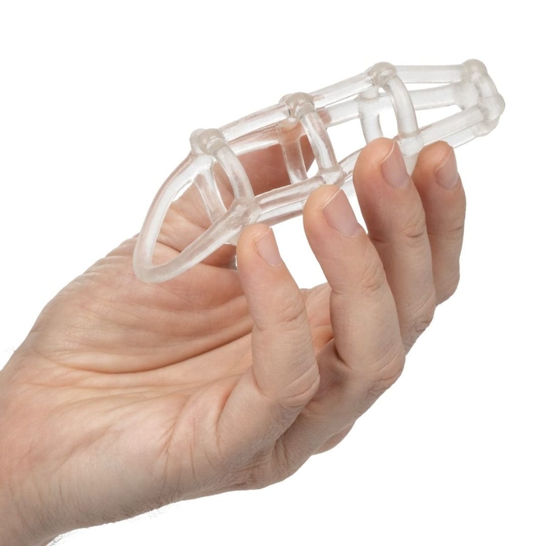 Cock Cage Enhancer - Clear Calexotics - For Me To Love