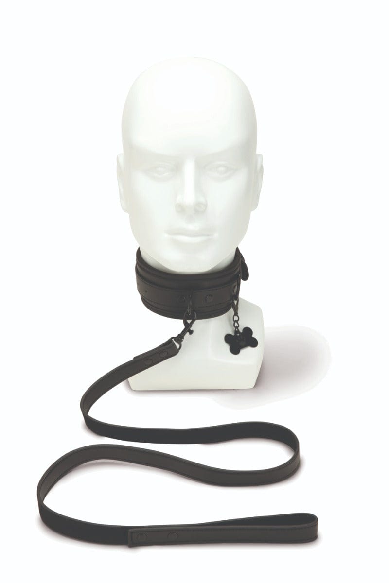 Collar and Leash Set prowler red - For Me To Love