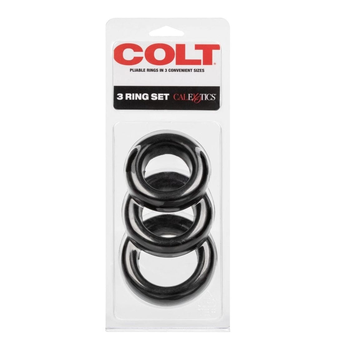 Colt 3 Cock Ring Set COLT - For Me To Love