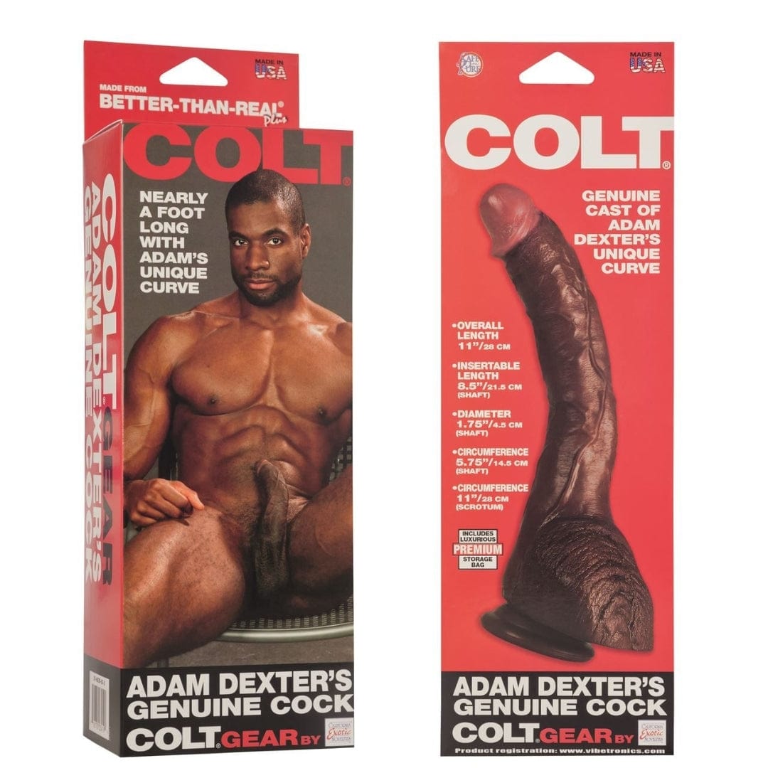 COLT Adam Dexter Realistic 11 inch Suction Cup Cock COLT - For Me To Love