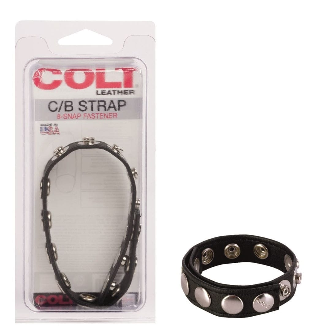 COLT ADJUSTABLE 8 SNAP COCK AND BALL LEATHER STRAP COLT - For Me To Love