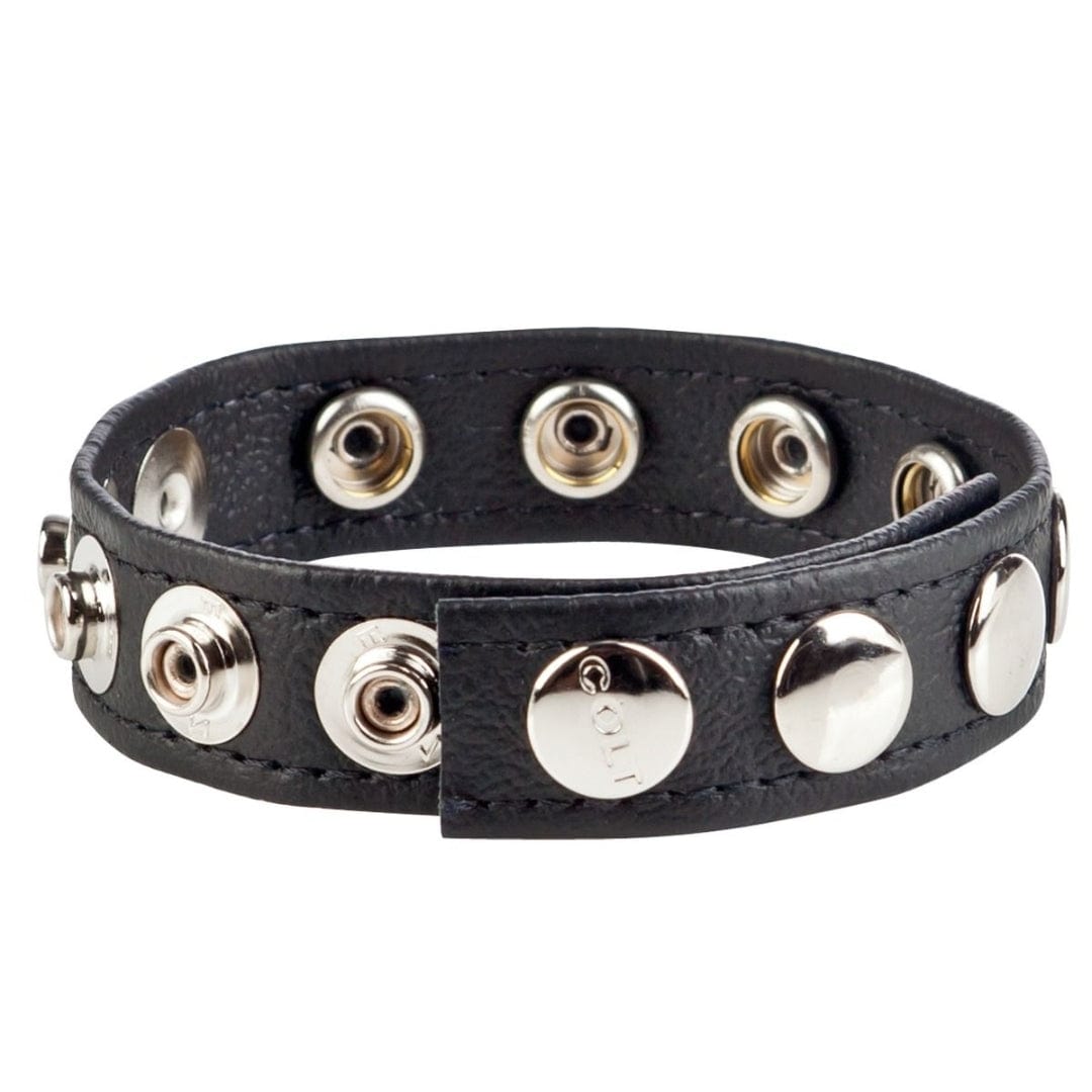 COLT ADJUSTABLE 8 SNAP COCK AND BALL LEATHER STRAP COLT - For Me To Love