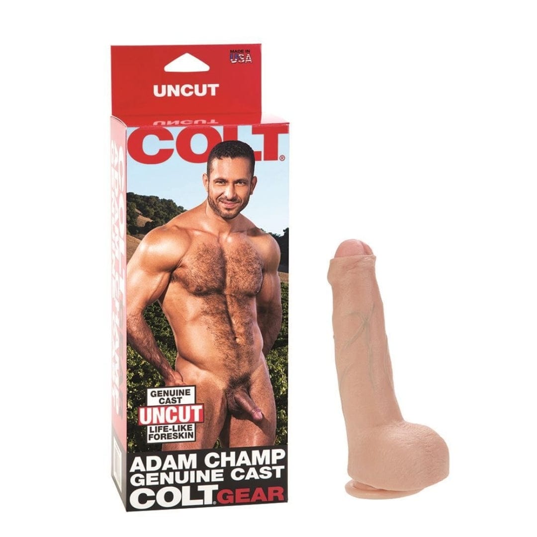 COLT COLT ADAM CHAMP 8inch UNCUT COCK - IVORY
