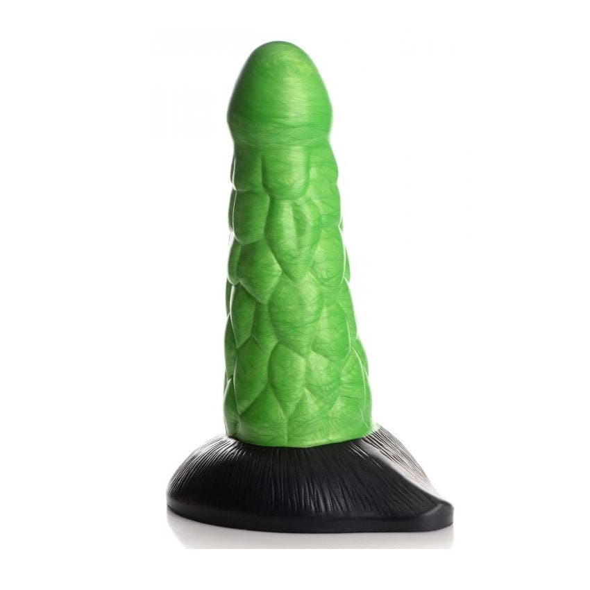creature cocks Creature Cocks Radioactive Reptile Thick Scaly Silicone Dildo 7.5 inch