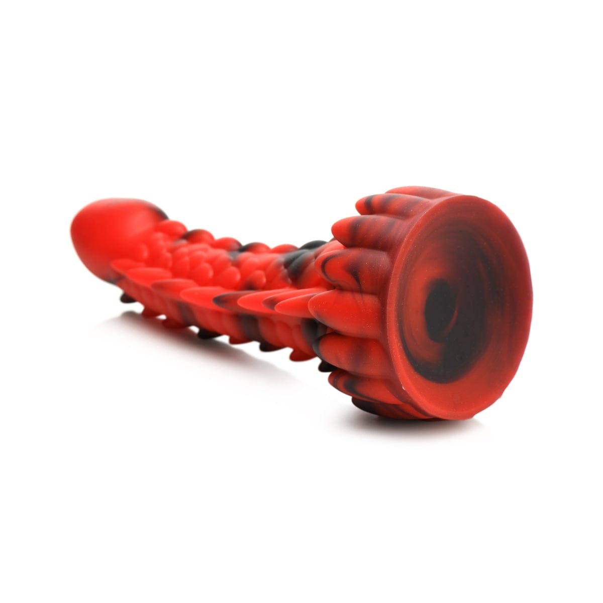 Creature Cocks - Demon Rising Scaly Dragon Silicone Dildo With Suction Cup Base | 8 inches creature cocks - For Me To Love