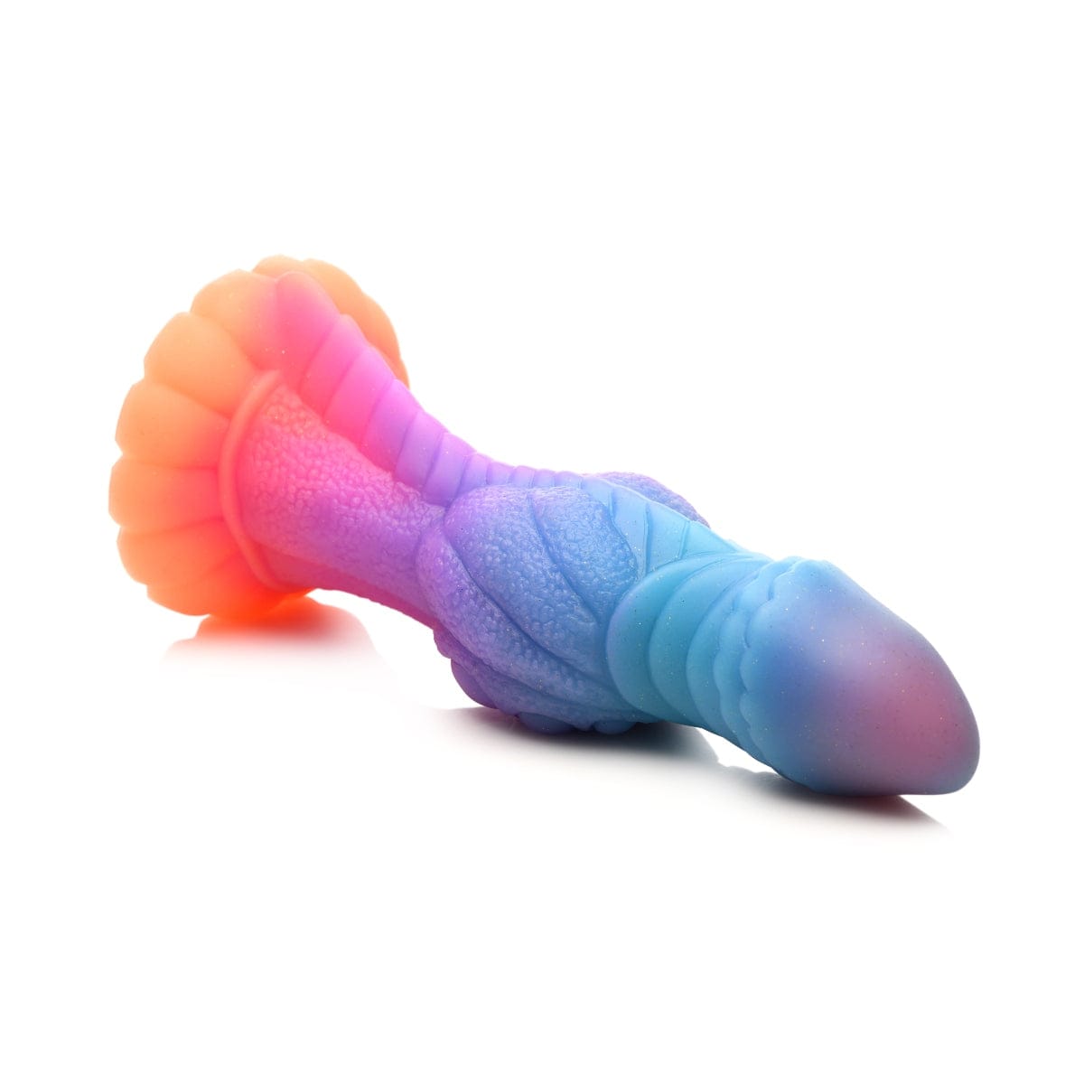 Creature Cocks - Galactic Alien Glow In The Dark Silicone Dildo with Suction Cup Base | 8.5 inches creature cocks - For Me To Love