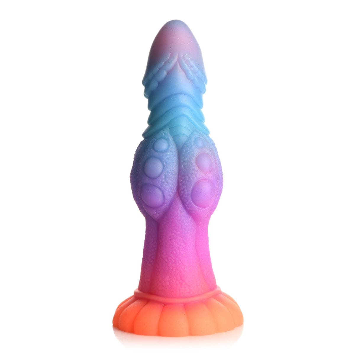 Creature Cocks - Galactic Alien Glow In The Dark Silicone Dildo with Suction Cup Base | 8.5 inches creature cocks - For Me To Love