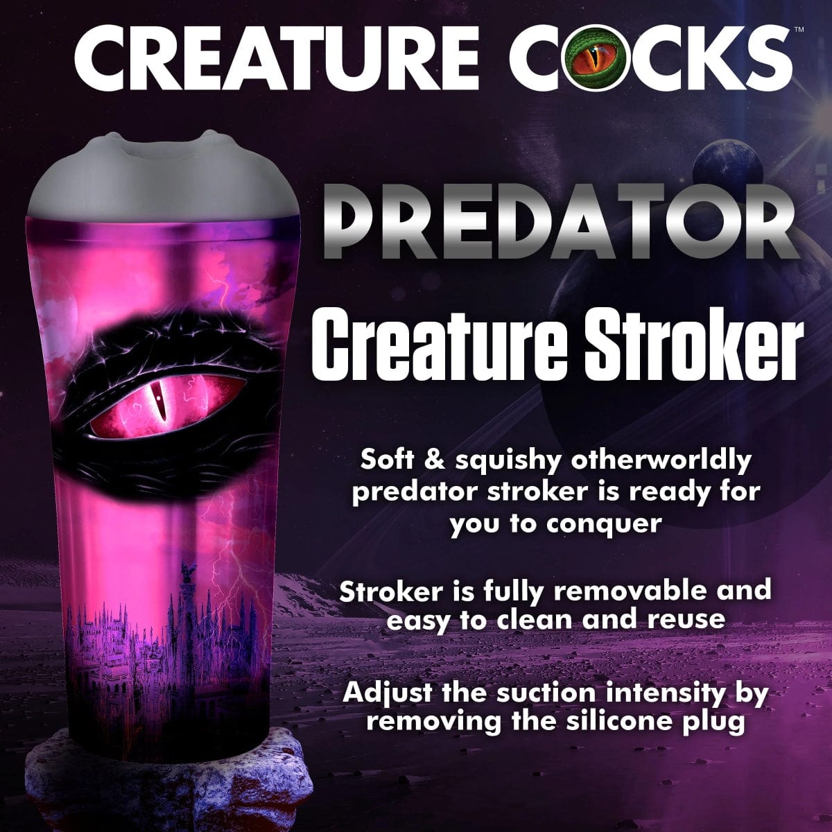 Creature Cocks - Predator Creature Stroker | Male Masturbator creature cocks - For Me To Love