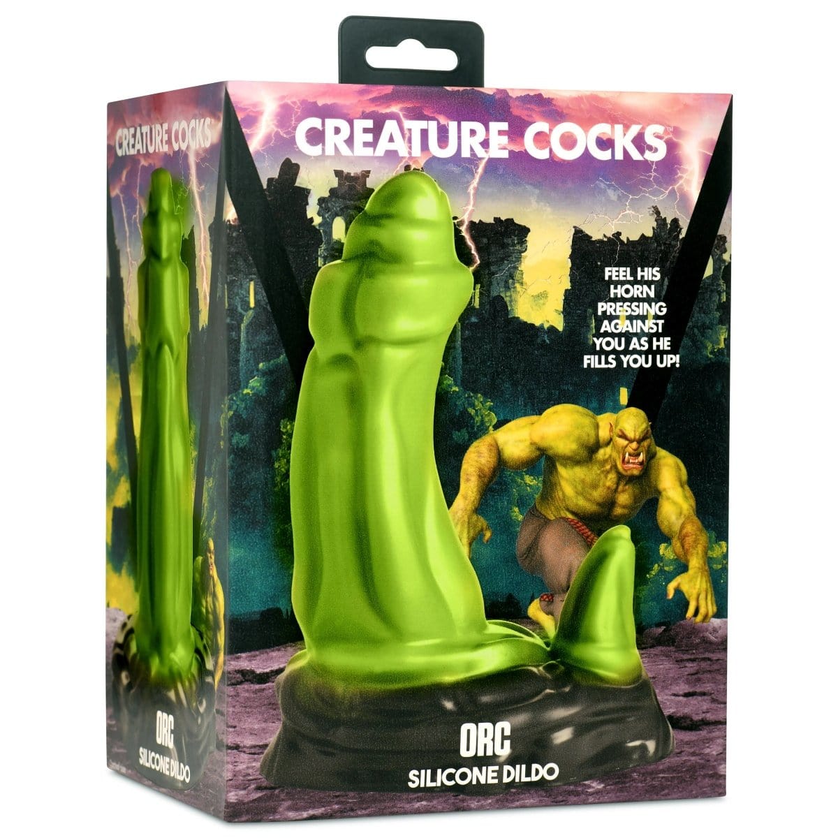 Creature Cocks - The Orc Silicone Dildo with Suction Cup base | 7 inches creature cocks - For Me To Love