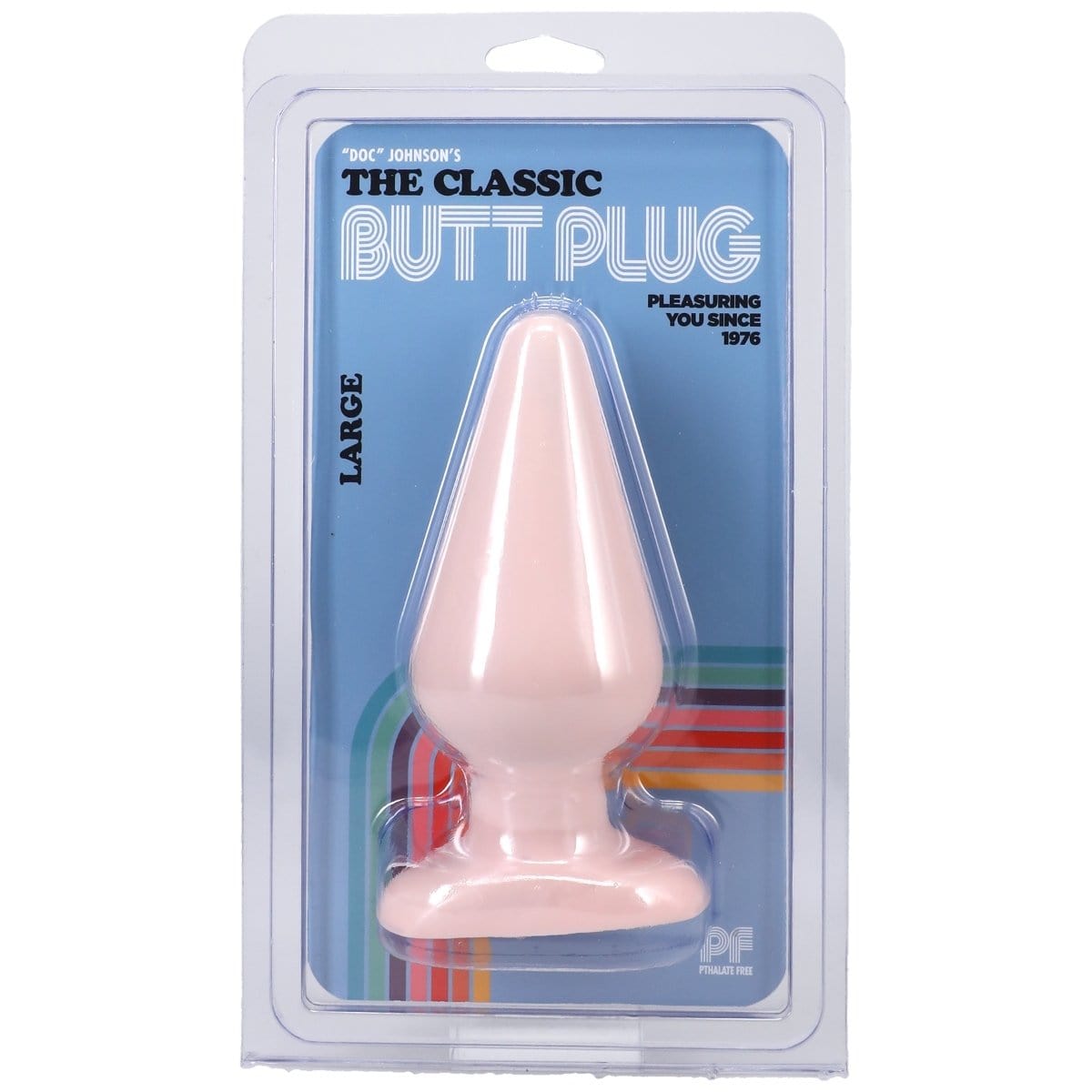Doc Johnson -Classic Butt Plug Flesh | Choice of Small Medium Large Doc Johnson - For Me To Love