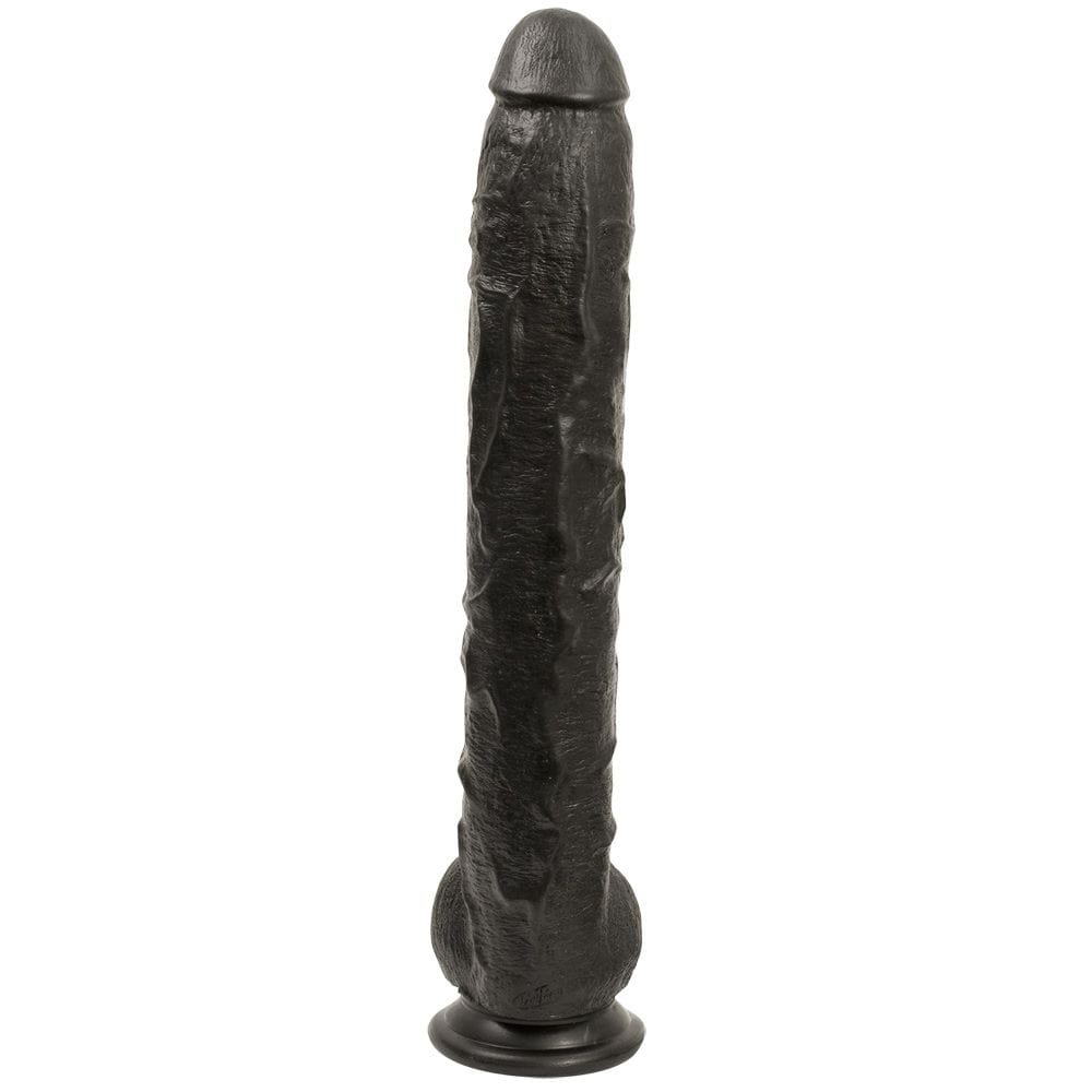 Doc Johnson Doc Johnson Classic Dick Rambone Cock Black 17 inch