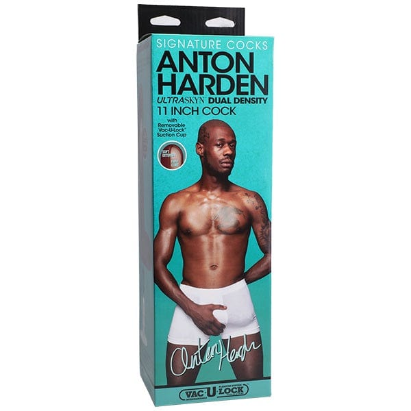 Doc Johnson Doc Johnson Signature Cocks Anton Harden Ultraskyn Cock With Removable Vac-U-Lock Suction Cup 11 inch