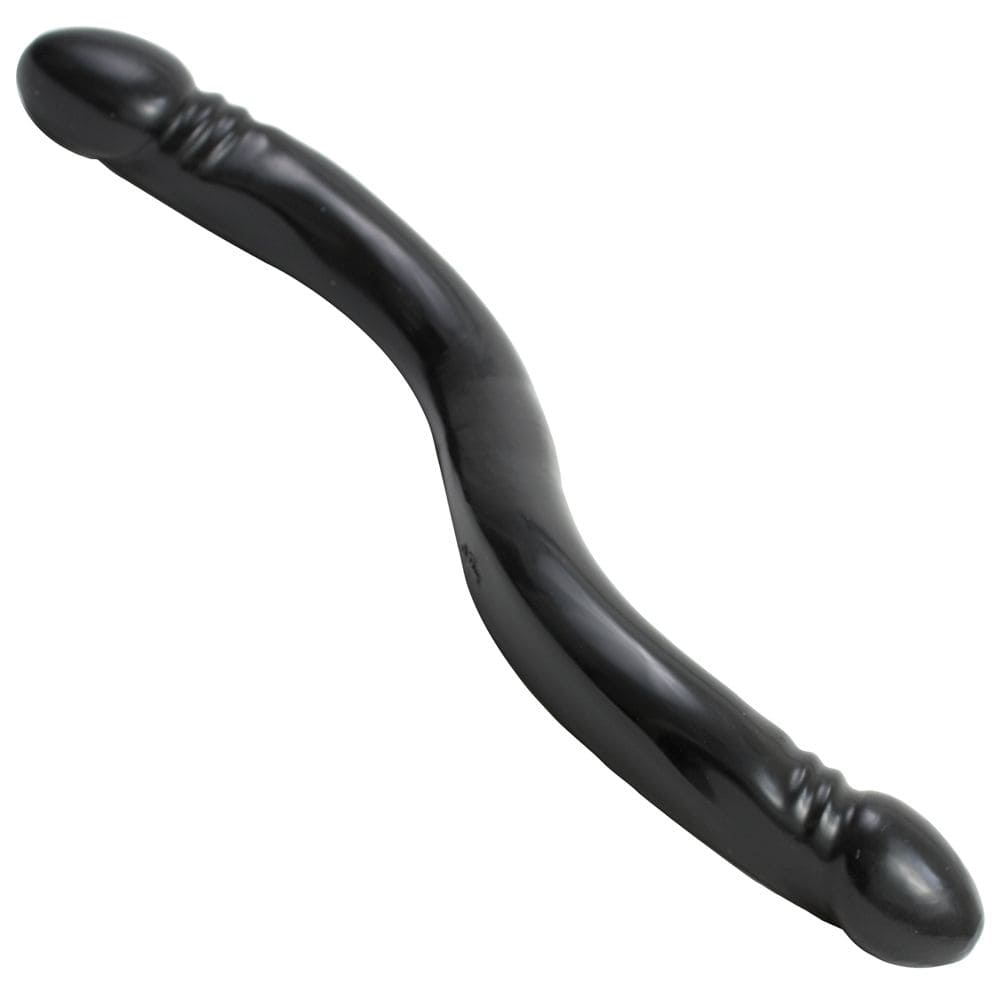 Doc Johnson Doc Johnson Smooth Double Header Black 18in