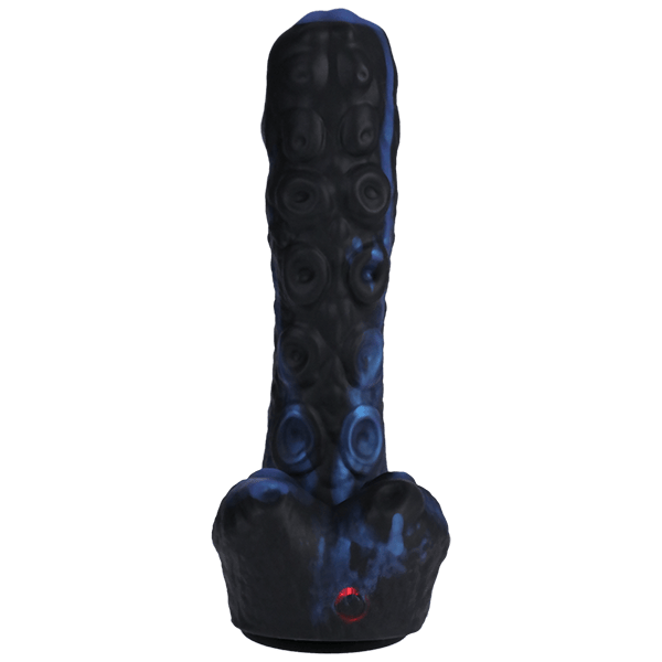 Doc Johnson - Fort Troff Tendril Blue/Black Thruster Vibrating Dildo | 8.5 inch Mini Fuck Machine Doc Johnson - For Me To Love