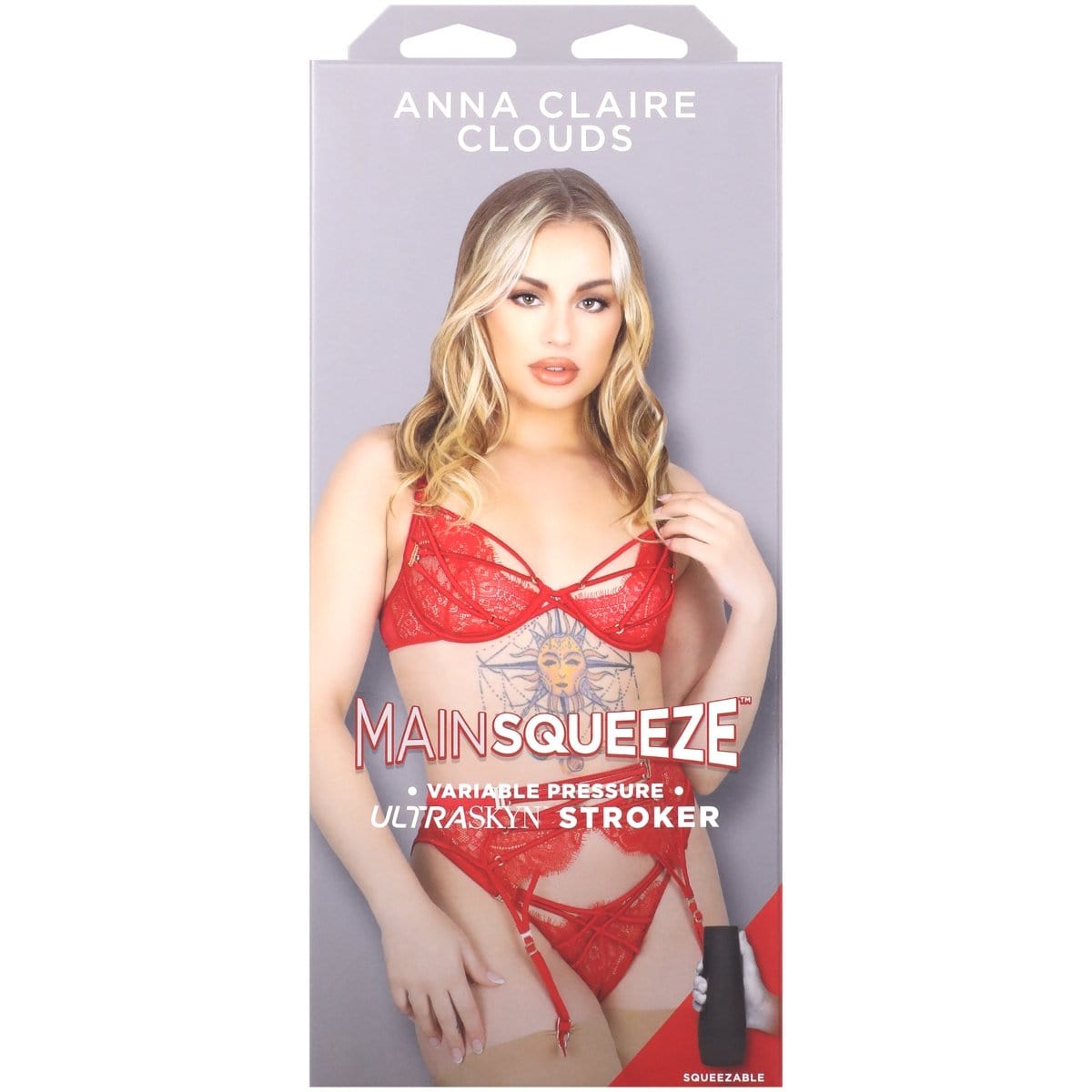 Doc Johnson - Main Squeeze Anna Claire Clouds Ultraskyn Stroker | Male Masturbator Doc Johnson - For Me To Love