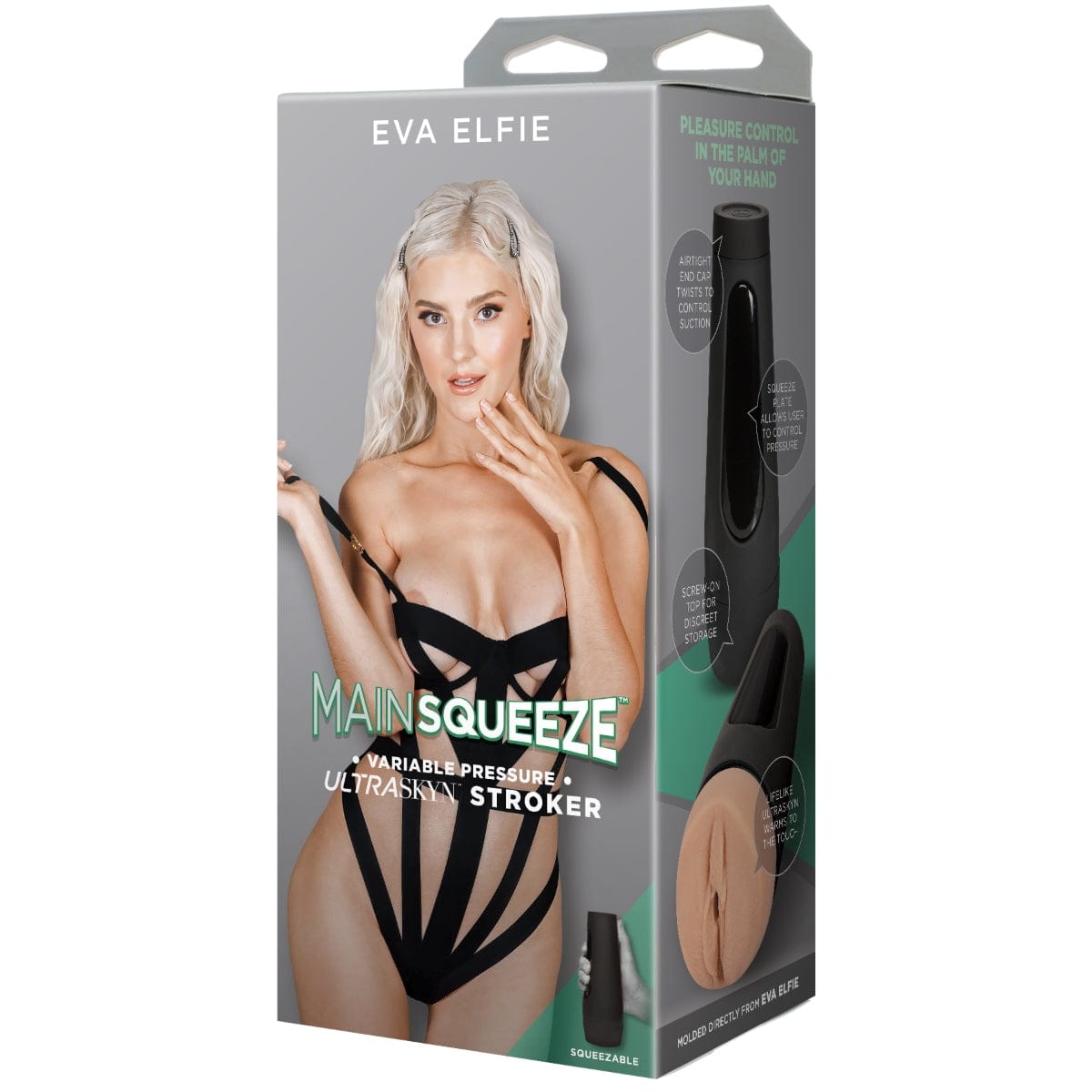 Doc Johnson - Main Squeeze Eva Elfie | Ultraskyn Realistic Masturbator Doc Johnson - For Me To Love