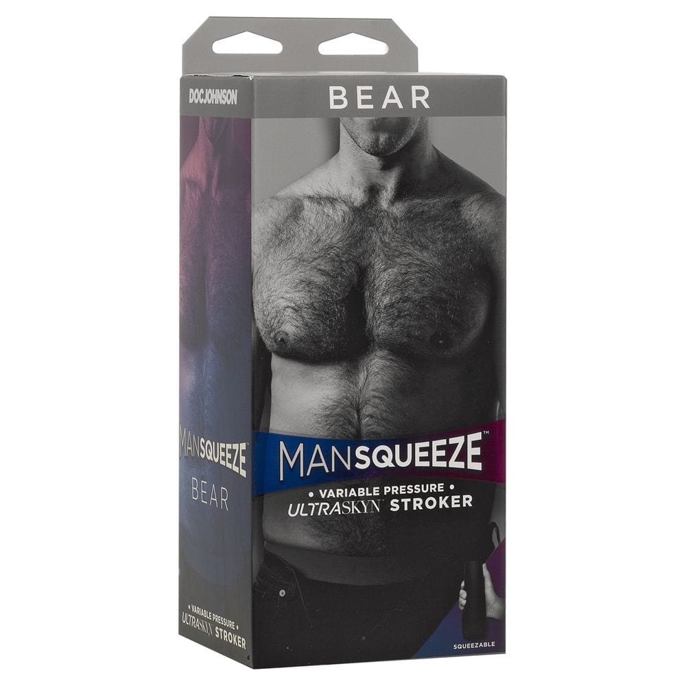 Doc Johnson ManSqueeze Bear Vanilla - Male Masturbator Doc Johnson - For Me To Love