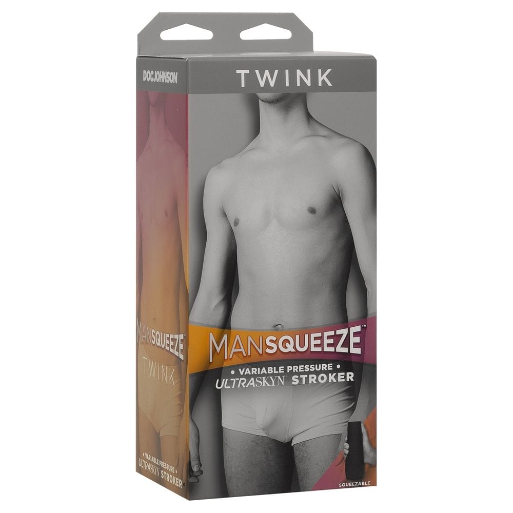 Doc Johnson ManSqueeze Twink Vanilla - Male Masturbator Doc Johnson - For Me To Love
