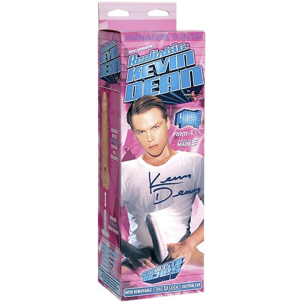 Doc Johnson Signature Cocks Kevin Dean Realistic Cock With Removable Vac-U-Lock Suction Cup 12 inch Doc Johnson - For Me To Love