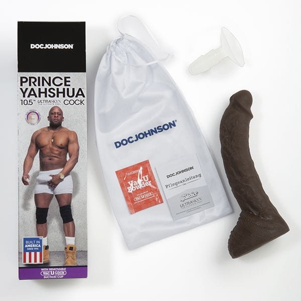 Doc Johnson Signature Cocks Prince Yahshua Ultraskyn Realistic Cock With Removable Vac-U-Lock Suction Cup 10.5 inches Doc Johnson - For Me To Love