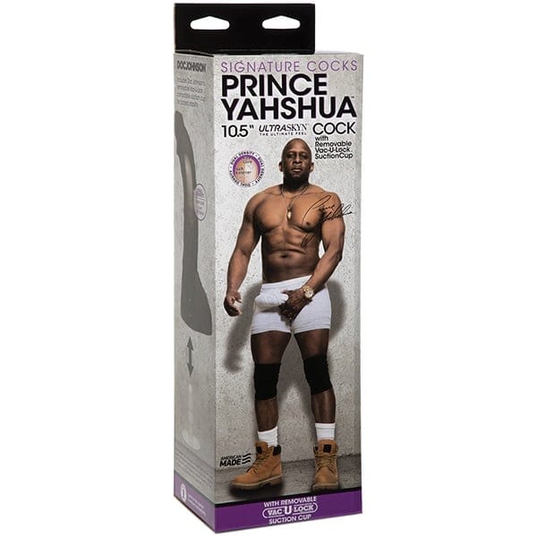 Doc Johnson Signature Cocks Prince Yahshua Ultraskyn Realistic Cock With Removable Vac-U-Lock Suction Cup 10.5 inches Doc Johnson - For Me To Love