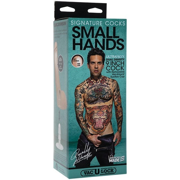 Doc Johnson Signature Cocks Small Hands Ultraskyn Cock With Removable Vac-U-Lock Suction Cup 9 inch Doc Johnson - For Me To Love