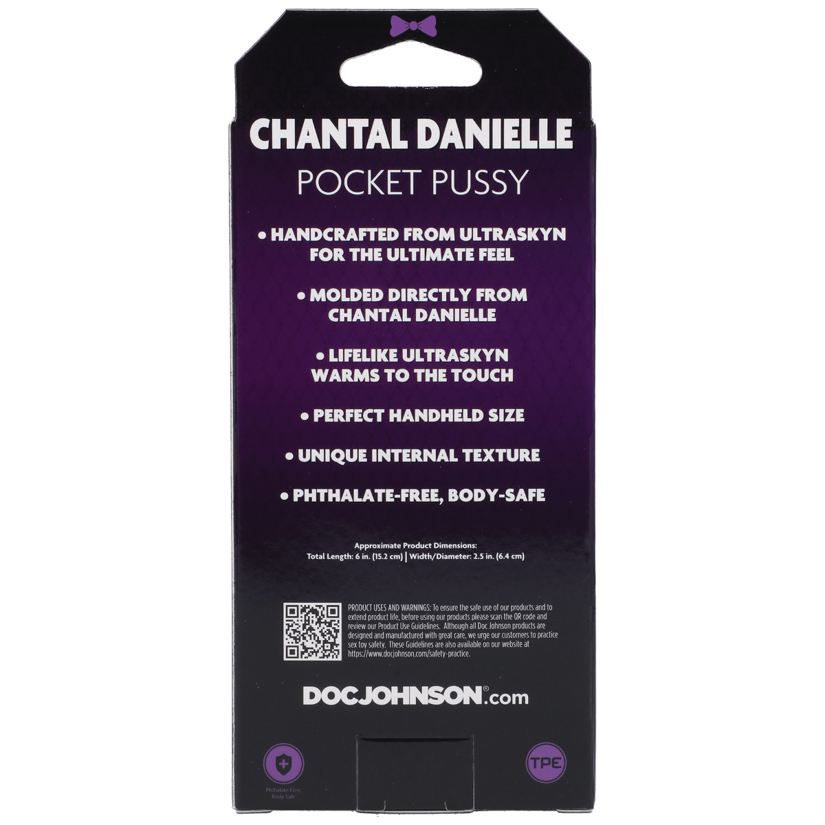 Doc Johnson - Signature Strokers Chantal Danielle Ultraskyn Pocket Pussy | Male Masturbator Doc Johnson - For Me To Love