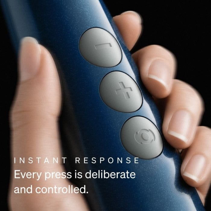 Doxy 2.0 - Die Cast Compact Cordless Massage Wand | Blue Doxy - For Me To Love