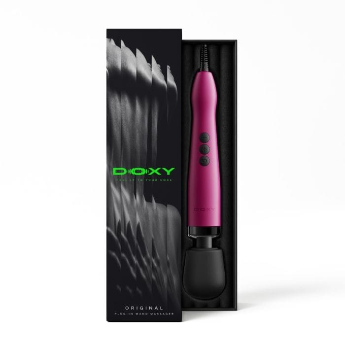 Doxy 2.0 - Original Plug-In Powerful Massage Wand | Pink Doxy - For Me To Love