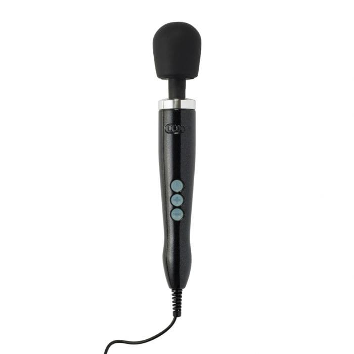 Doxy Black DOXY DIE CAST - POWERFUL PLUG-IN MULTI SPEED WAND MASSAGER